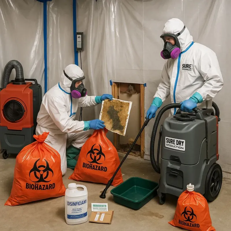 Contaminated Water Handling Protocols process in Hettinger, ND